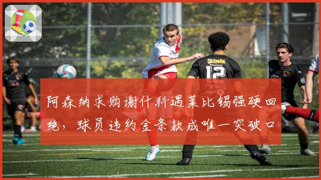 阿森纳求购谢什科遇莱比锡强硬回绝，球员违约金条款成唯一突破口